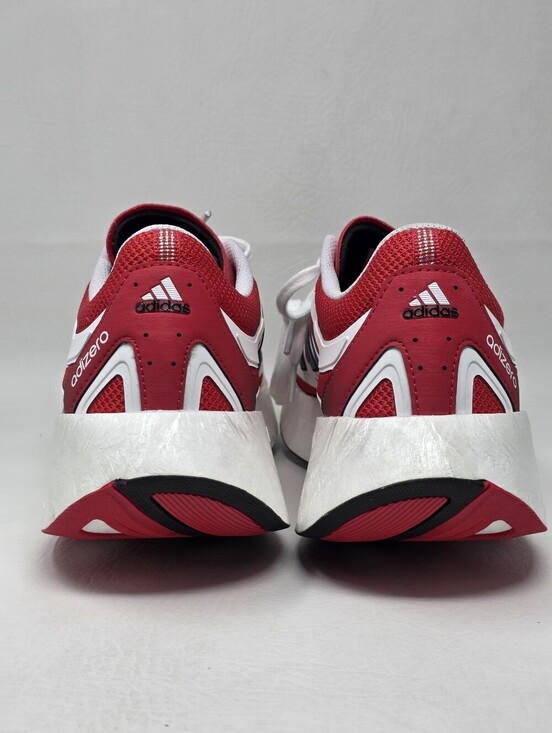 Adidas Adizero Aruku JI0308 Running Shoes Red White Black Men\'s Size 10.5 New